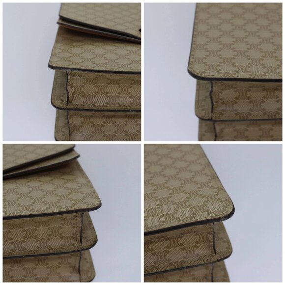 CELINE Macadam Canvas Hand Bag Beige Auth - Picture 16 of 16